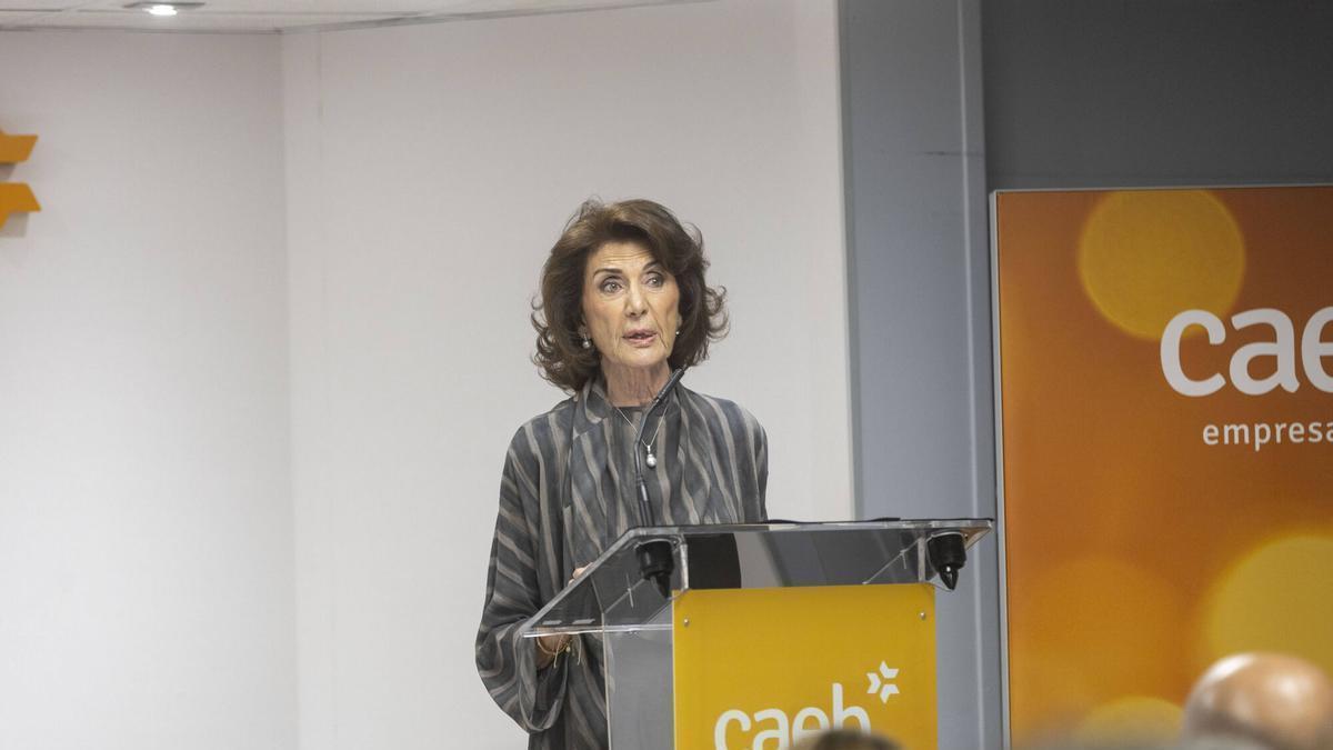 Carmen Planas ratifica su liderazgo al frente de la patronal de Baleares y afronta su cuarto mandato como presidenta de Caeb