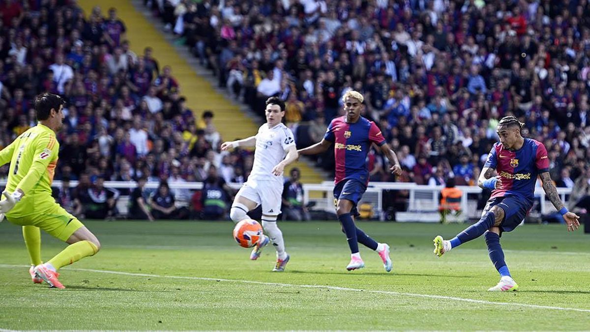 El Barça gana el clásico ante el Madrid en el estadi Lluis Companys