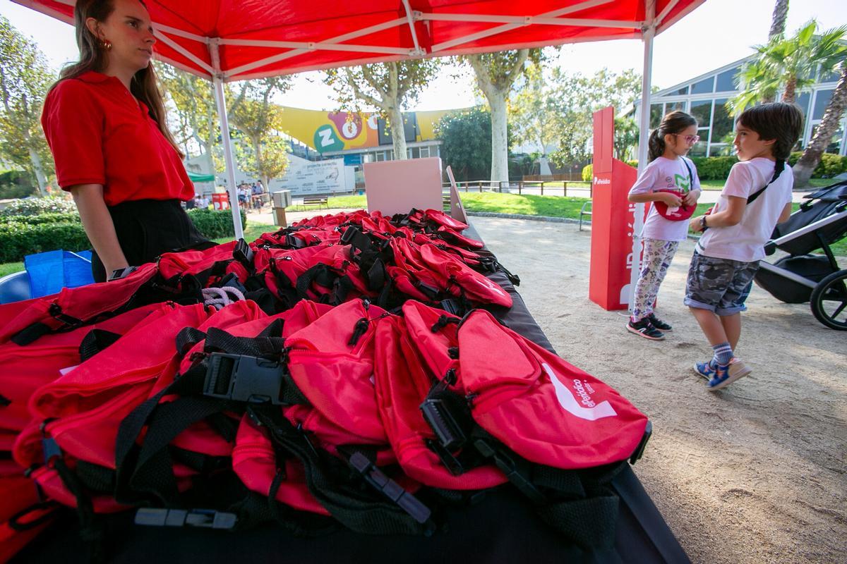 Fiesta solidaria de EL PERIÓDICO en favor de Aprenem Autisme en el Zoo de Barcelona