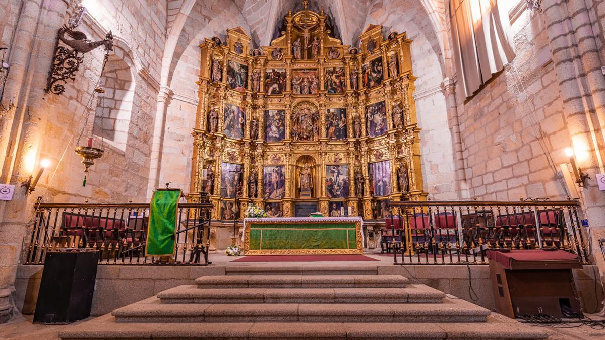 Retablo de Luis de Morales en  Nuestra Señora de la Asunción.