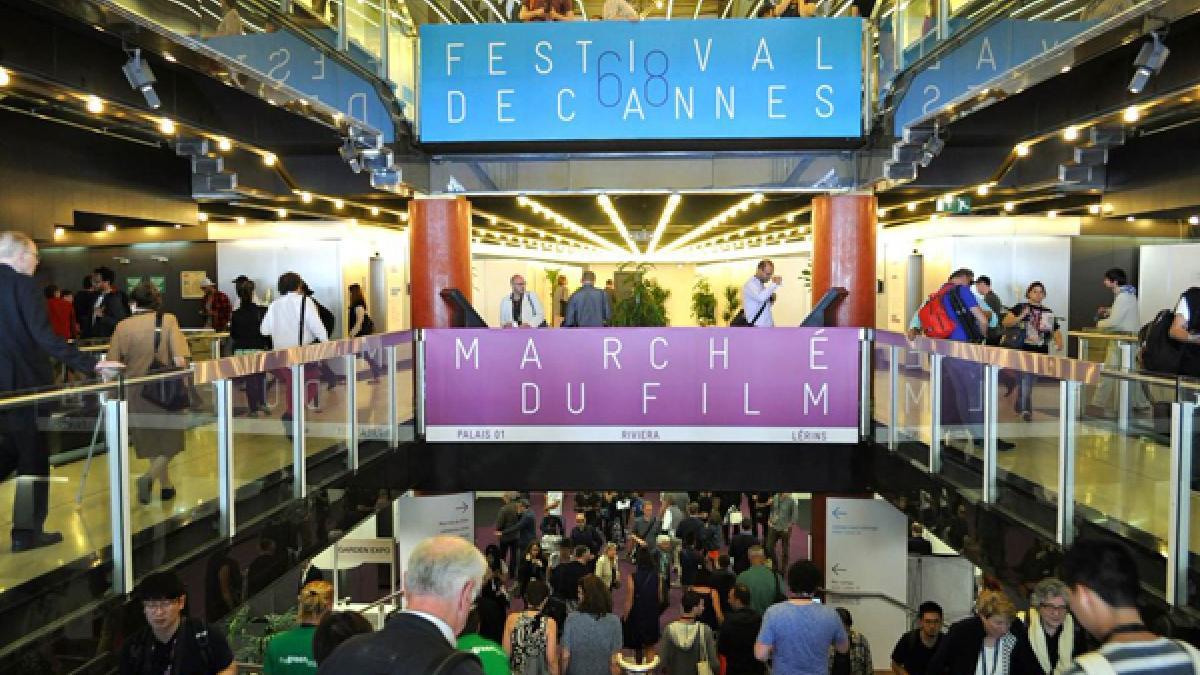 Imagen del mercado del cine en el Festival de Cannes