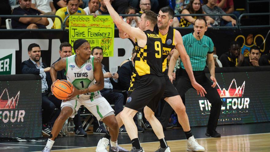 Baloncesto: Lenovo Tenerife - Tofas Bursa