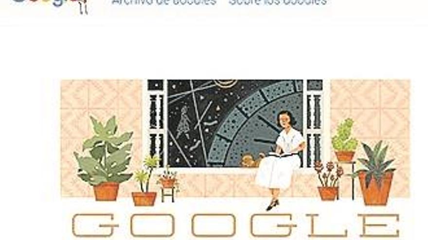 Google homenajea con un ‘doodle’ a María Zambrano