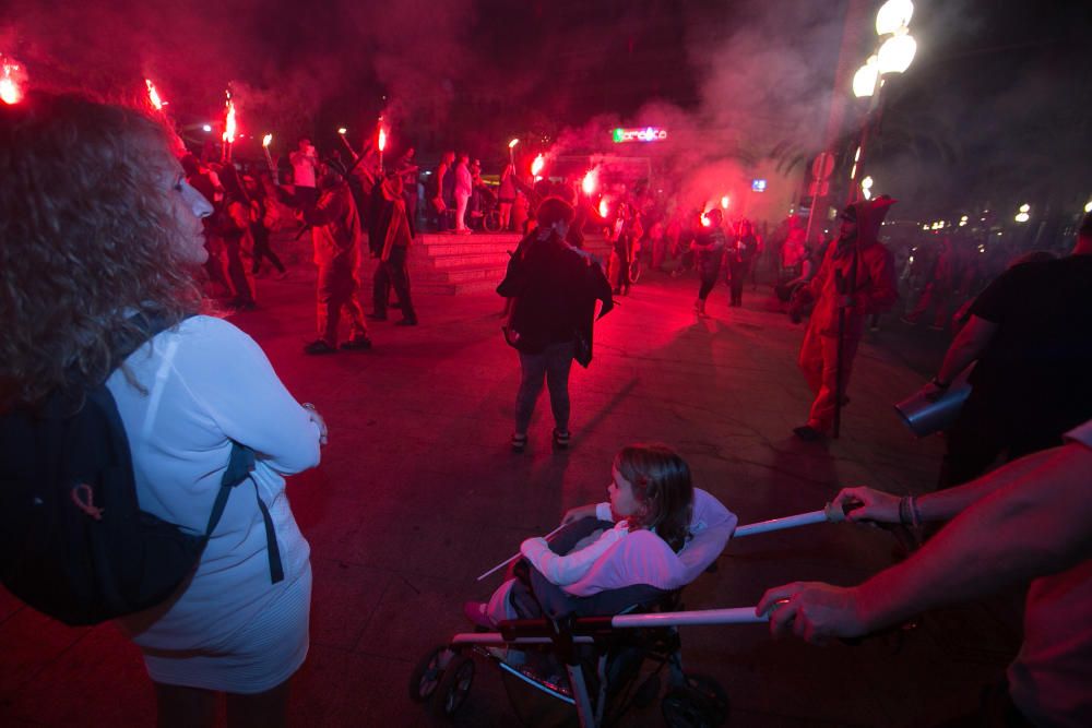 Correfoc en el 20 aniversario de la Colla de Dimon