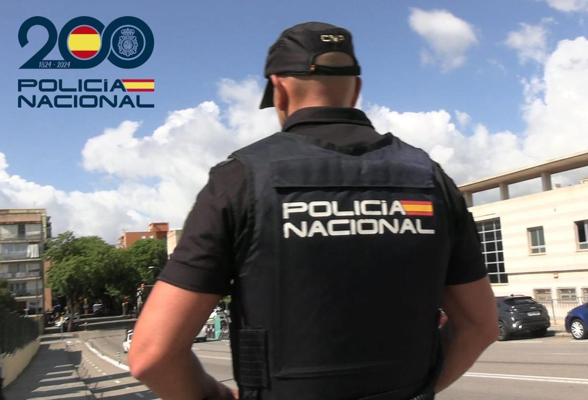Un agente de la Policía Nacional, en una imagen de archivo.