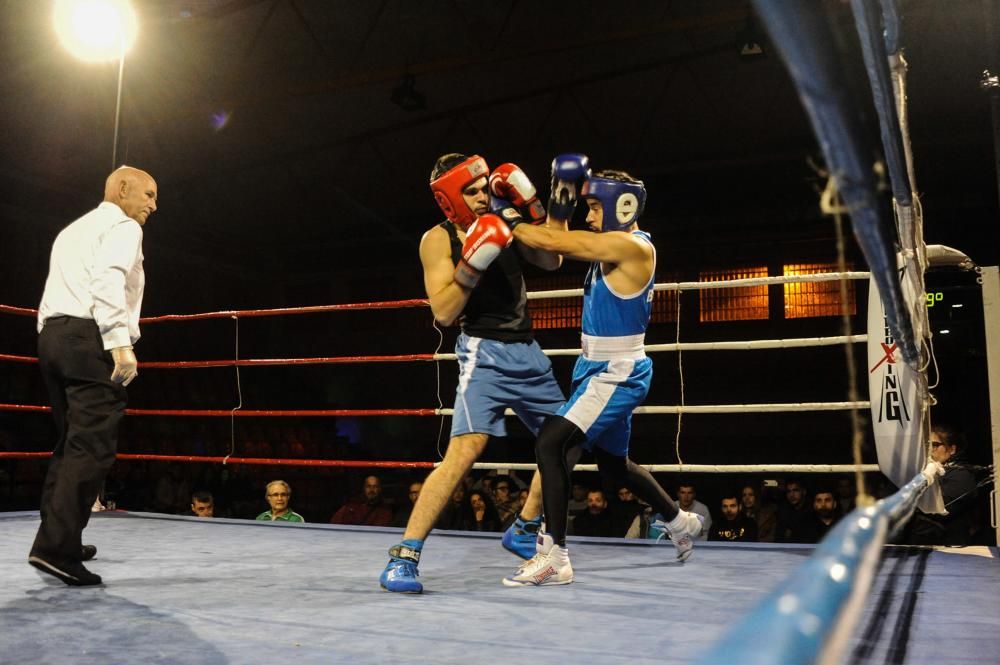 La noche del mejor boxeo gallego