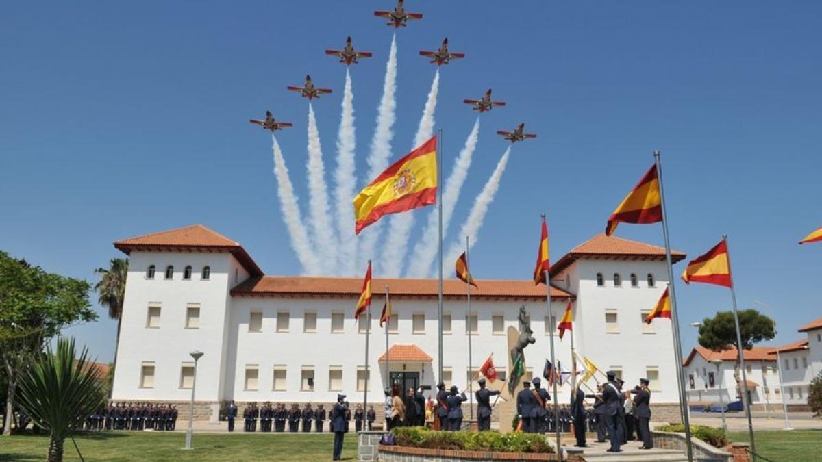 Academia militar del aire, en San Javier.