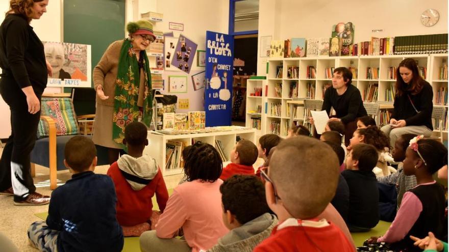 Reivindicació feminista a l&#039;escola Carme Auguet