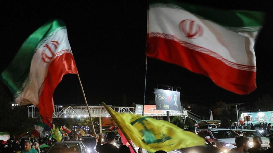 Decenas de seguidores de Hezbolá protestan contra el acuerdo marco entre Líbano e Israel