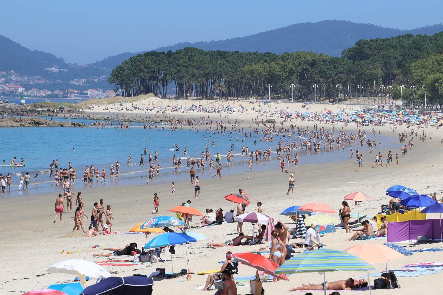 Alerta amarilla en 13 municipios de Pontevedra por temperaturas máximas