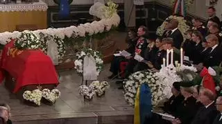 El funeral de Harald V reúne a toda la familia real noruega, incluido Marius, y congrega a 200.000 personas en la calle