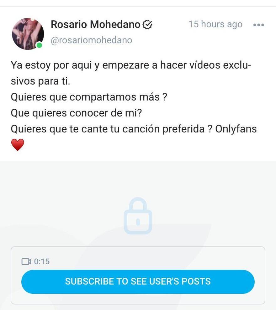 Chayo Mohedano se une a OnlyFans