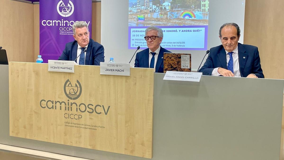 La jornada en el Colegio de Ingenieros de Caminos, Canales y Puertos