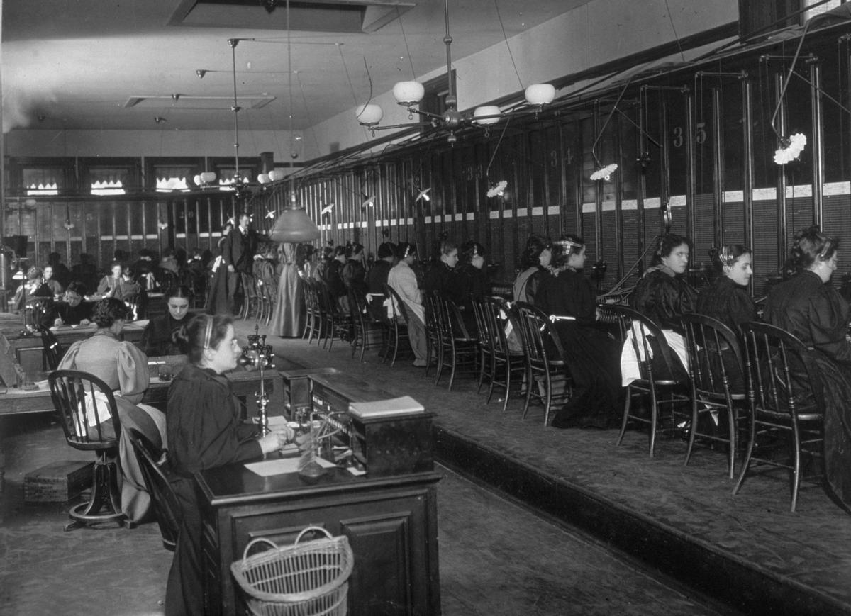 'Hello Girls' de Nueva York (1894)