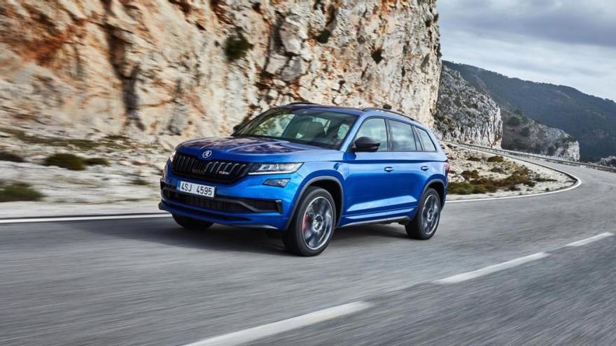 Skoda Kodiaq RS: con el potente motor 2.0 TDI de 240 caballos