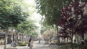 Així serà el carrer de Barcelona del segle XXI