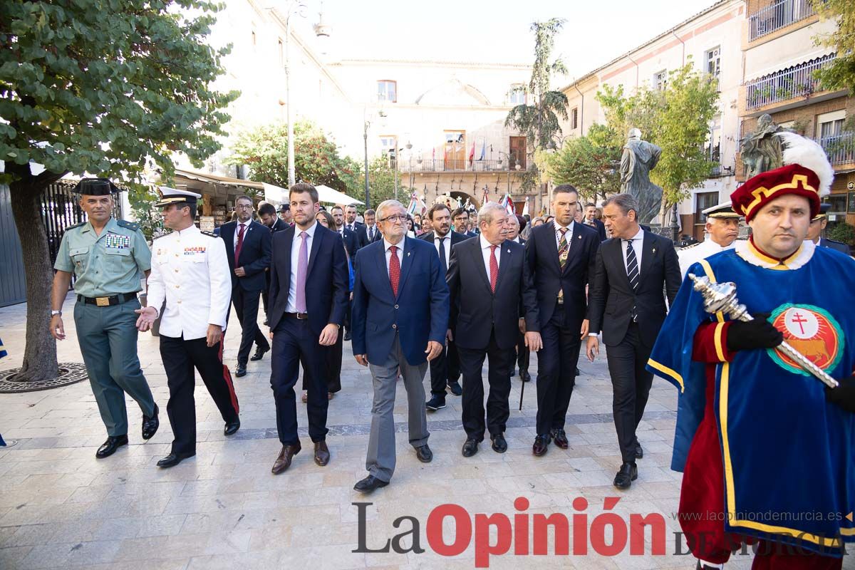 Procesión de exaltación de la Vera Cruz en Caravaca