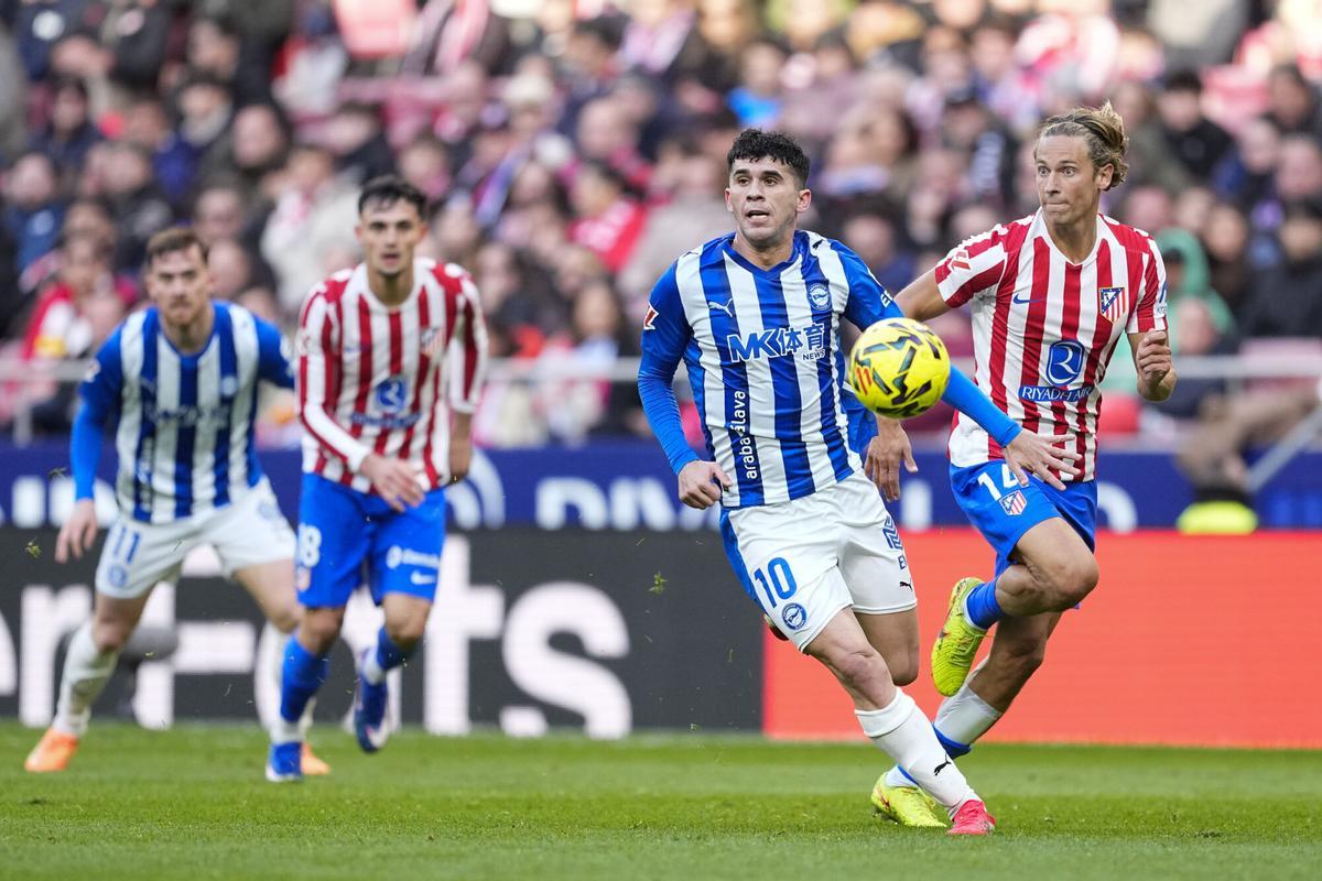 Atlético de Madrid - Alavés. Atlético de Madrid - Alavés.