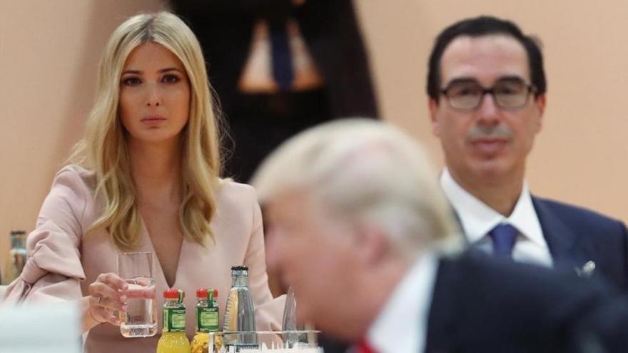 Ivanka Trump reemplaza a su padre en la mesa de los líderes del G-20