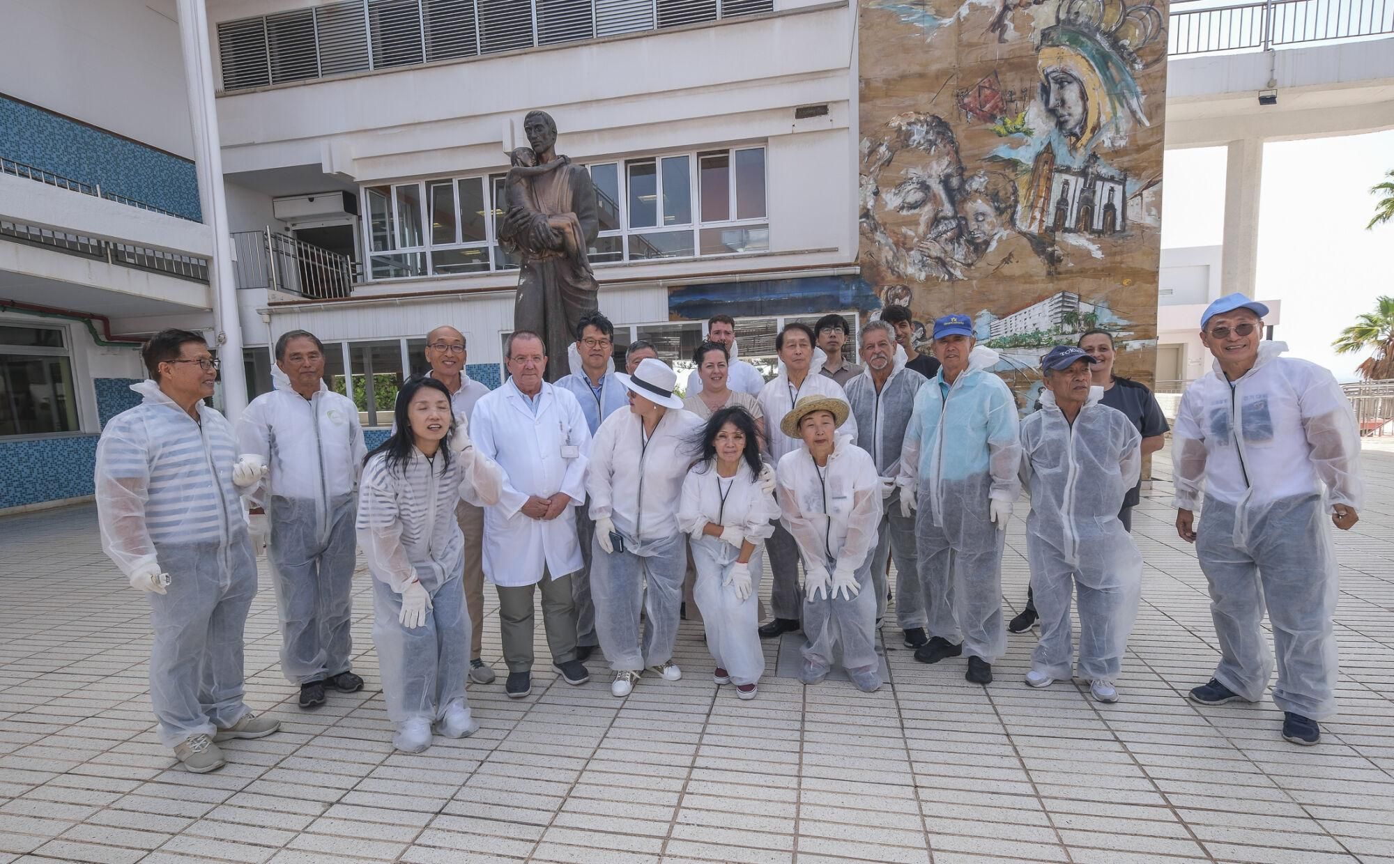 El Consulado de la República de Corea  lleva a cabo una jornada solidaria en la Ciudad San Juan de Dios