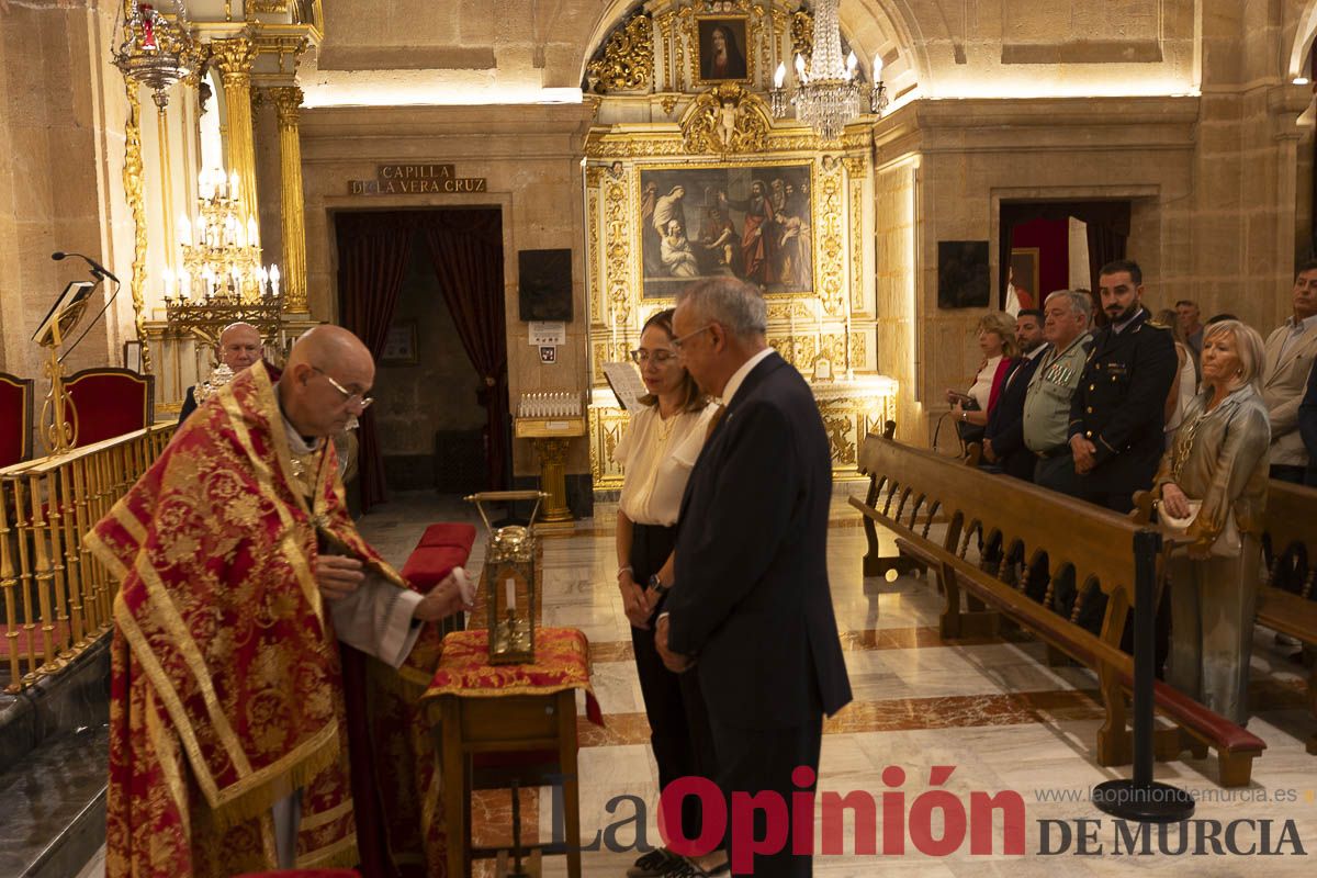 Bendición de la naturaleza con la Vera Cruz de Caravaca