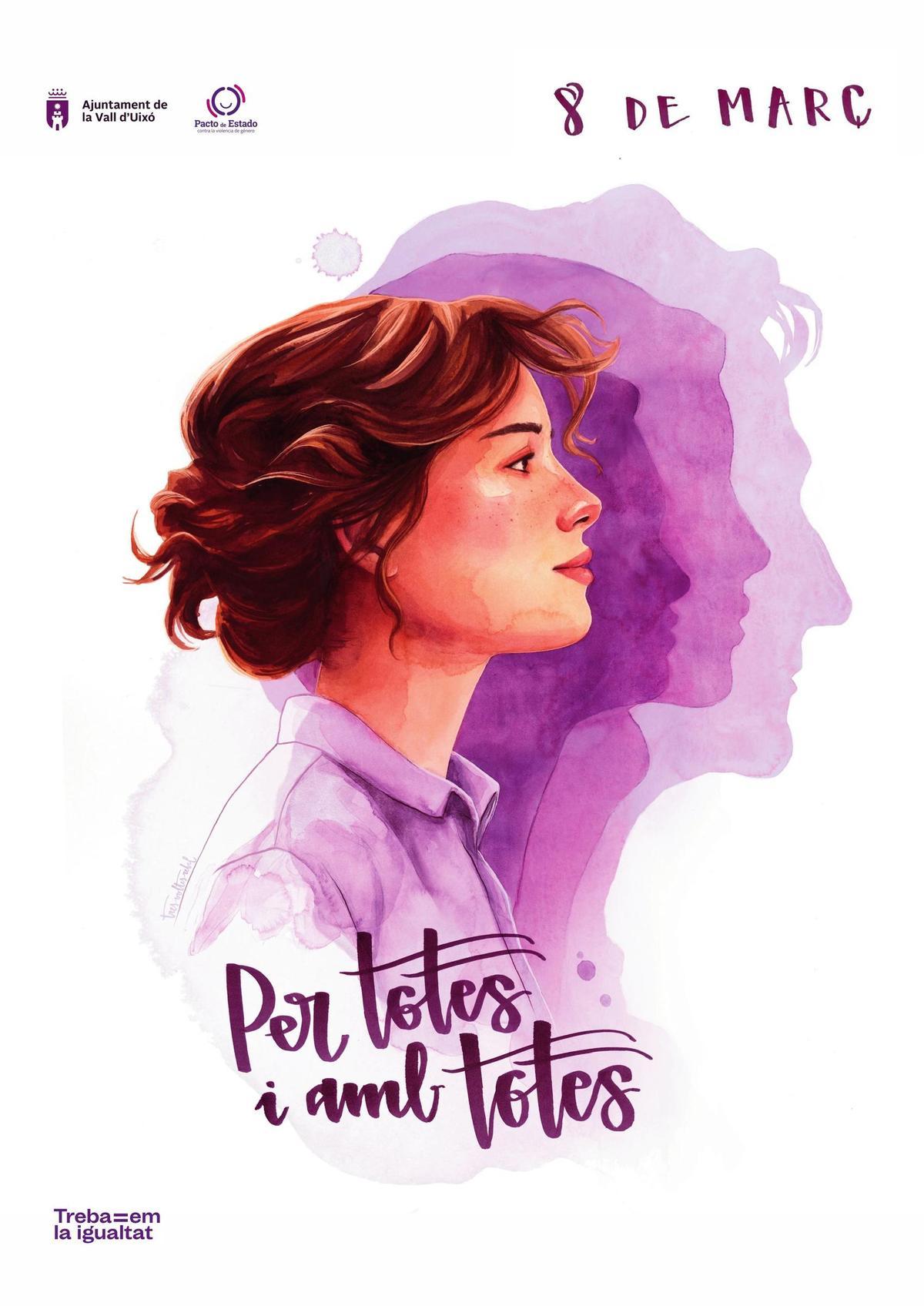 Cartel obra de la ilustradora Tres Voltes Rebel.