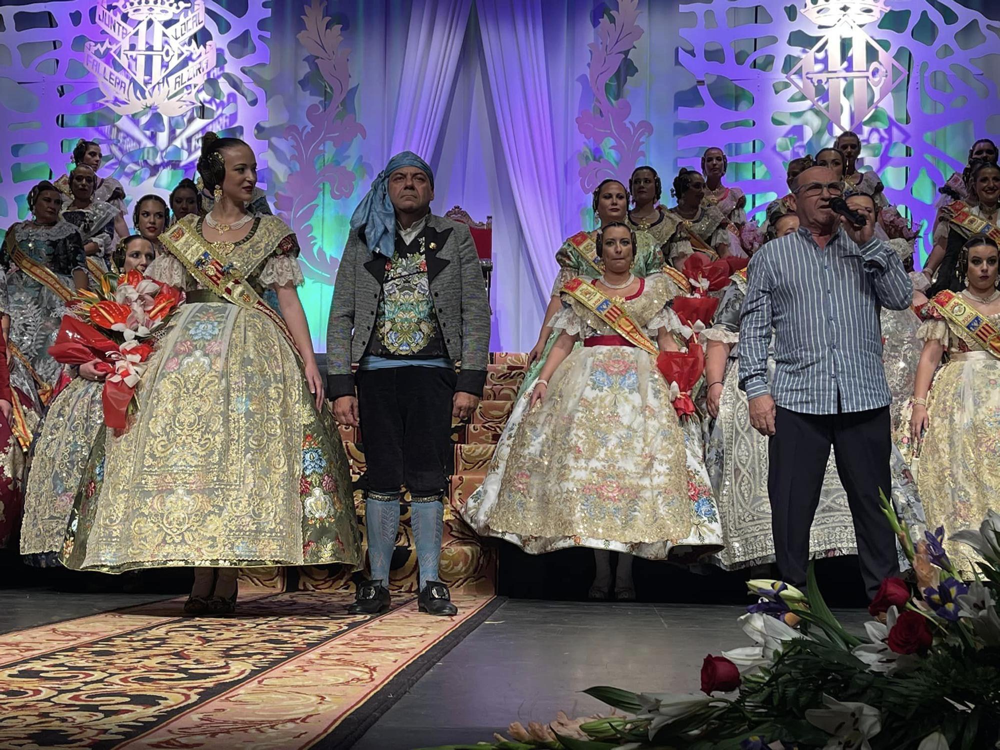 Exaltación de Elena Cebríán como Fallera Mayor de Alzira