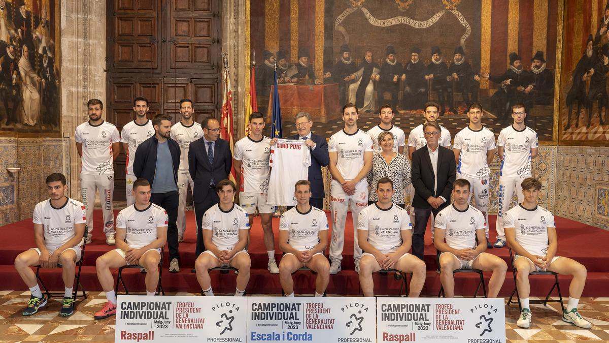 El Palau de la Generalitat Valenciana va ser l’escenari on es va presentar la nova edició del Campionat Individual - Trofeu President de la Generalitat.