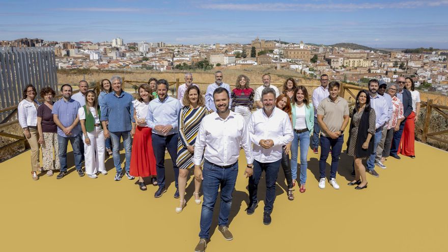 Estas son las 200 medidas que Salaya pondrá en marcha si repite como alcalde de Cáceres