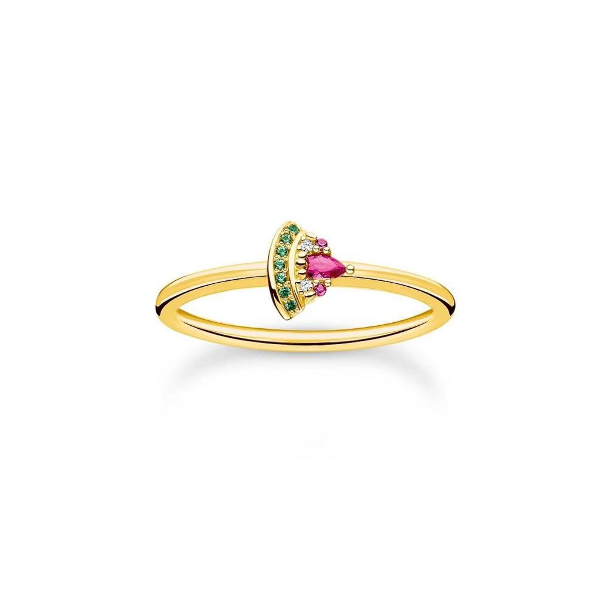 Anillo sandía oro