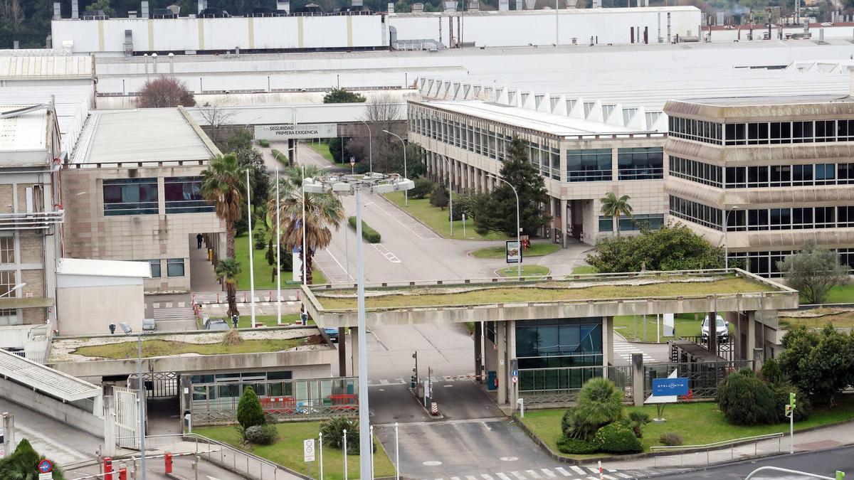 Vista general de las instalaciones de Stellantis en Vigo.