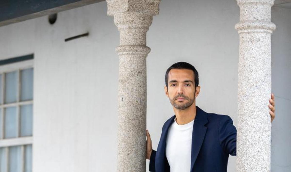 El escritor Rui Couceiro