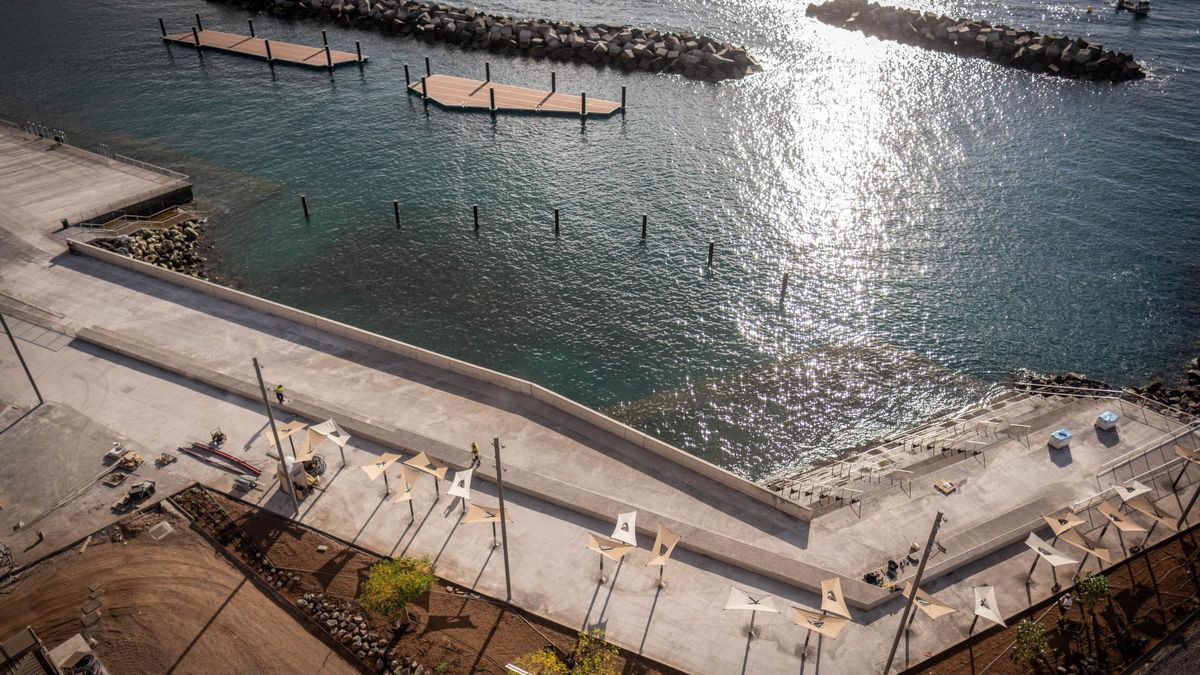 Finaliza la construcción de la Zona de Charcos de Valleseco