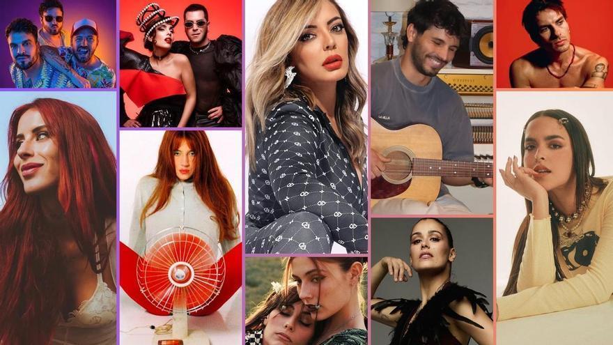 Merche, Isabel Aaiún y Vicco, los 'pelotazos' del Benidorm Fest 2027: los 18 artistas que competirán mientras España decide si vuelve a Eurovisión