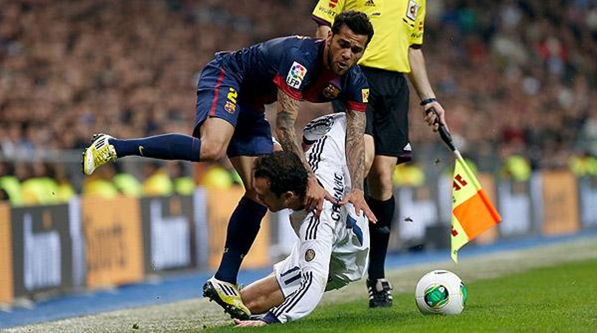 El jugador blaugrana analitza el clàssic coper del Bernabéu.