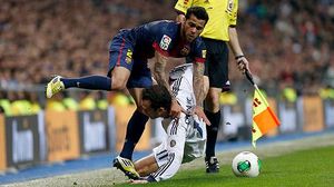 El jugador blaugrana analitza el clàssic coper del Bernabéu.