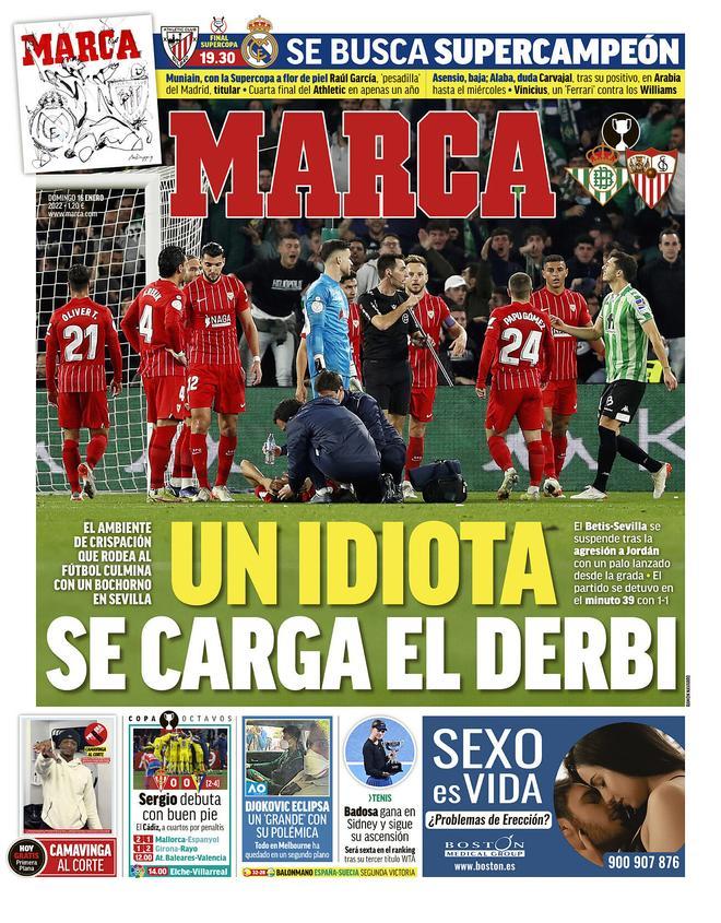 Las portadas de la prensa deportiva de hoy