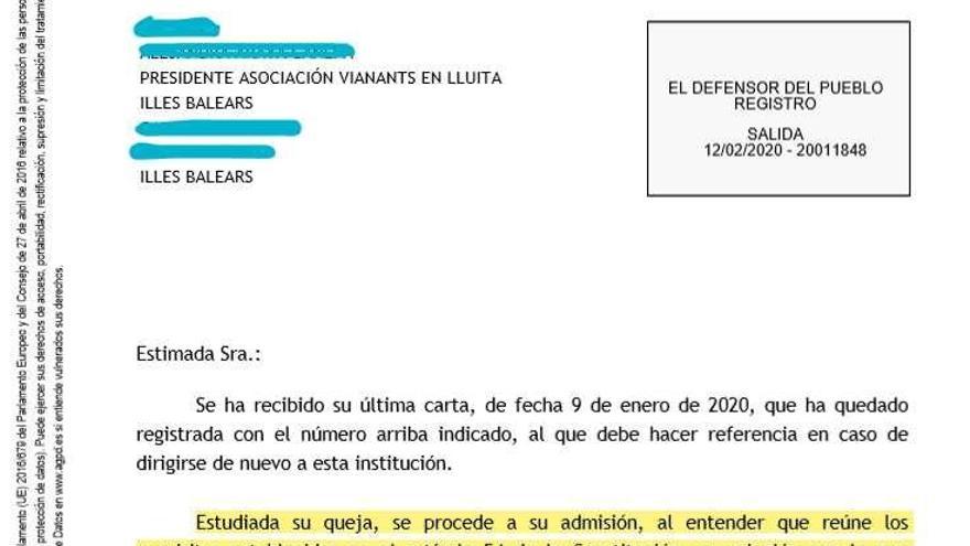 Carta del Defensor del Pueblo