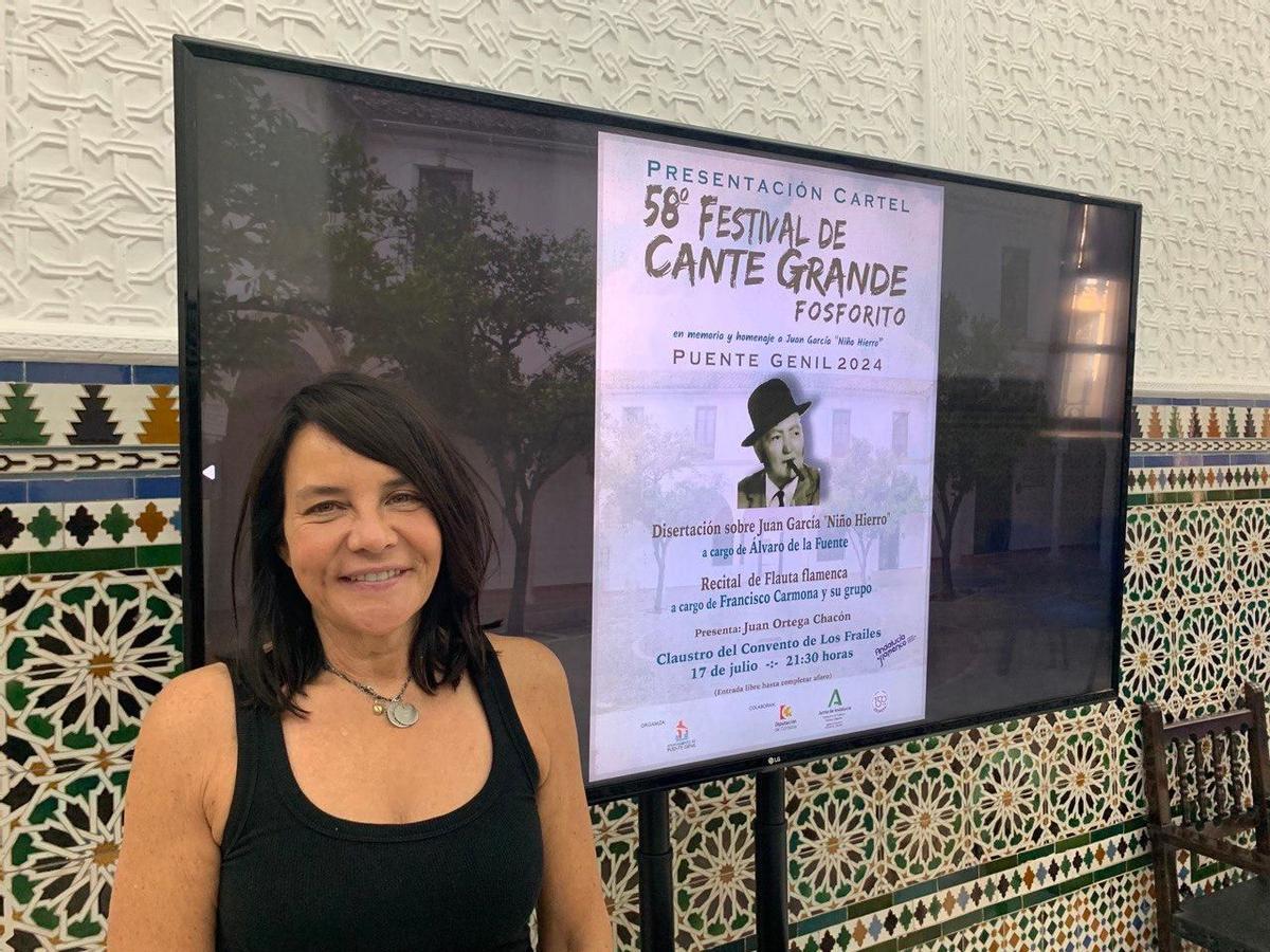 Anuncio de la presentación del 58 Festival de Cante Grande Fosforito.