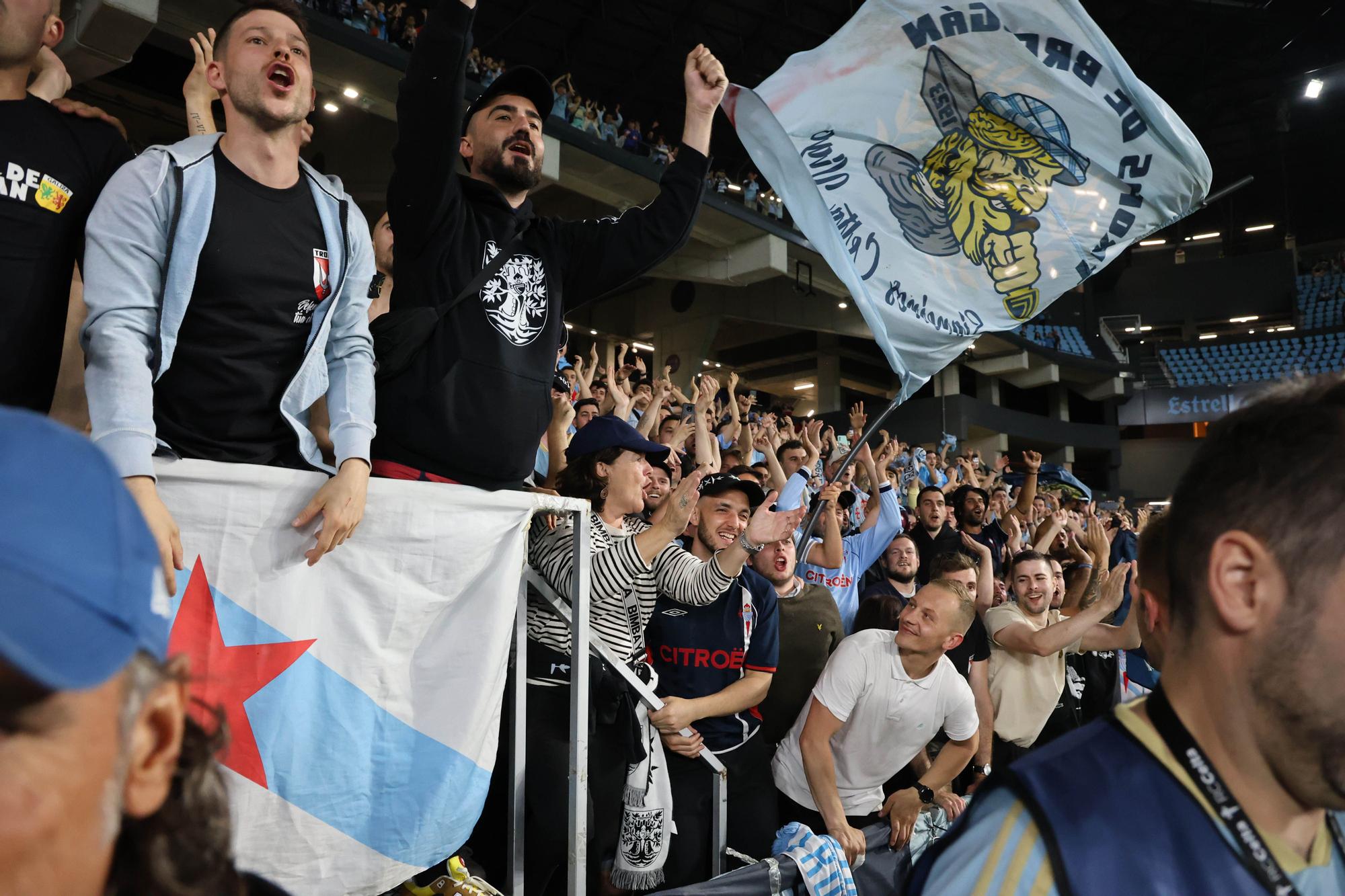 Lágrimas de felicidad en Balaídos: otro final de temporada agónico del Celta