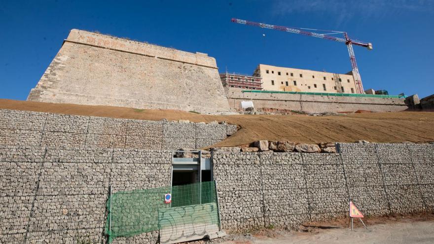 Las obras en Dalt Vila toman forma |  VICENT MARÍ