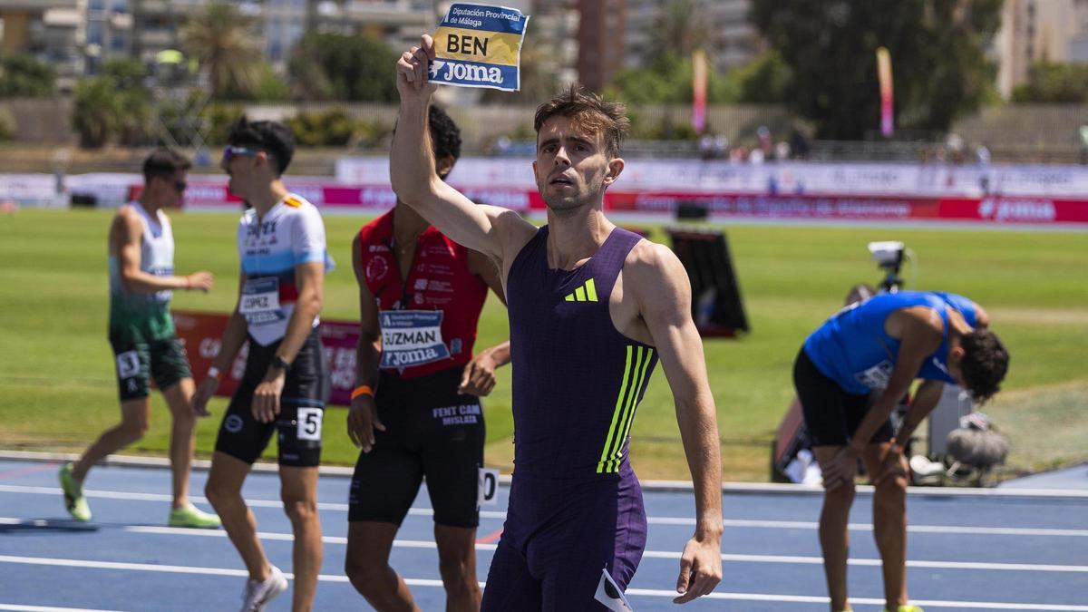 Adrián Ben: "A Coruña es una ciudad en la que me gustaría vivir con mi pareja una vez termine mi carrera en el atletismo"