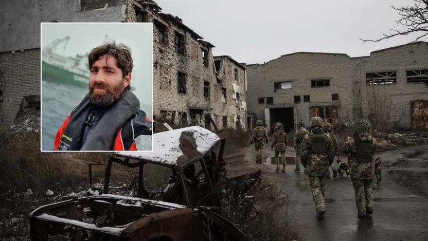 Un periodista español en Ucrania salva la vida por treinta segundos