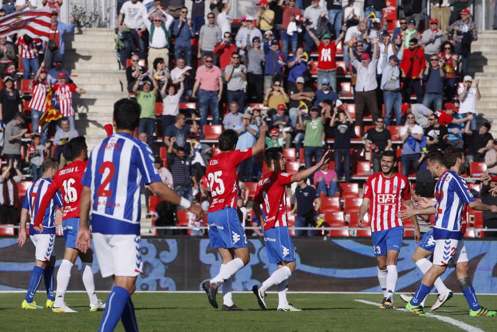 El Girona guanya l''Alabès a Montilivi