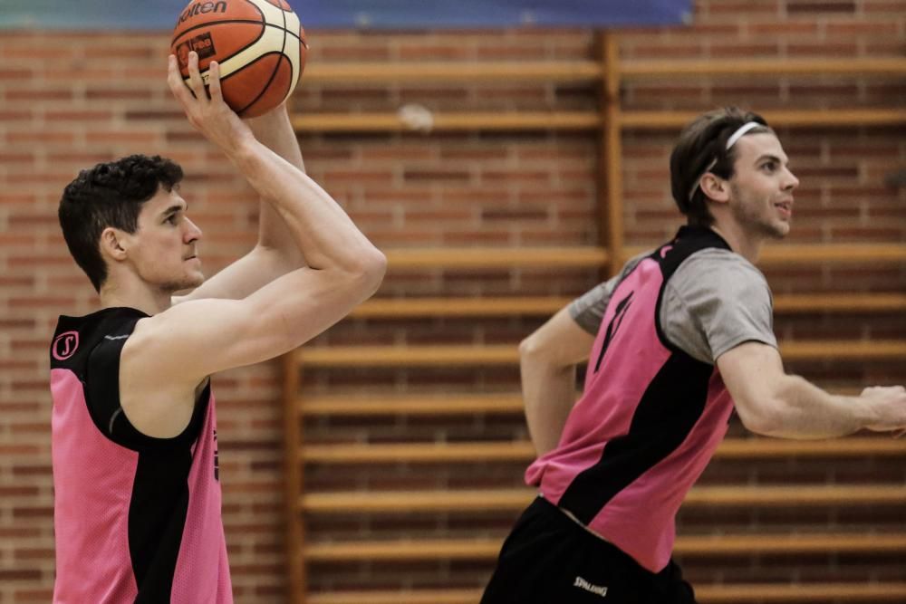 Último entrenamiento del Unión Financiera antes de enfrentarse al Palencia