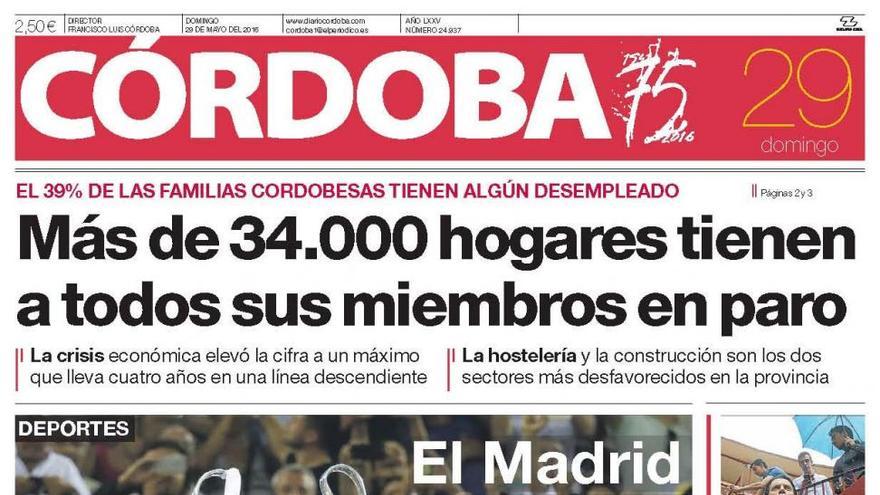 La portada de CÓRDOBA