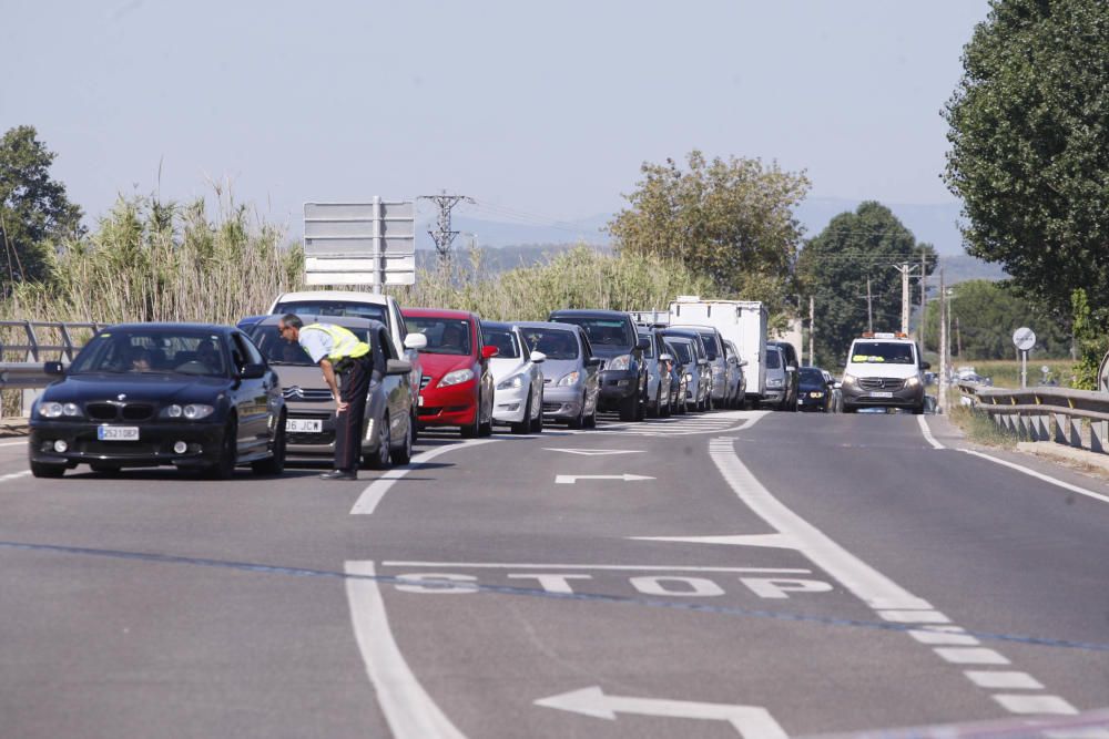 Accident de trànsit a Gualta