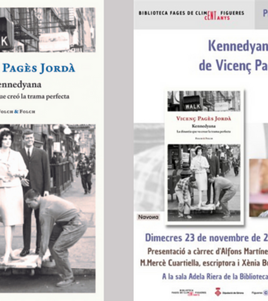 Presentació del llibre Kennedyana, de Vicenç Pagès