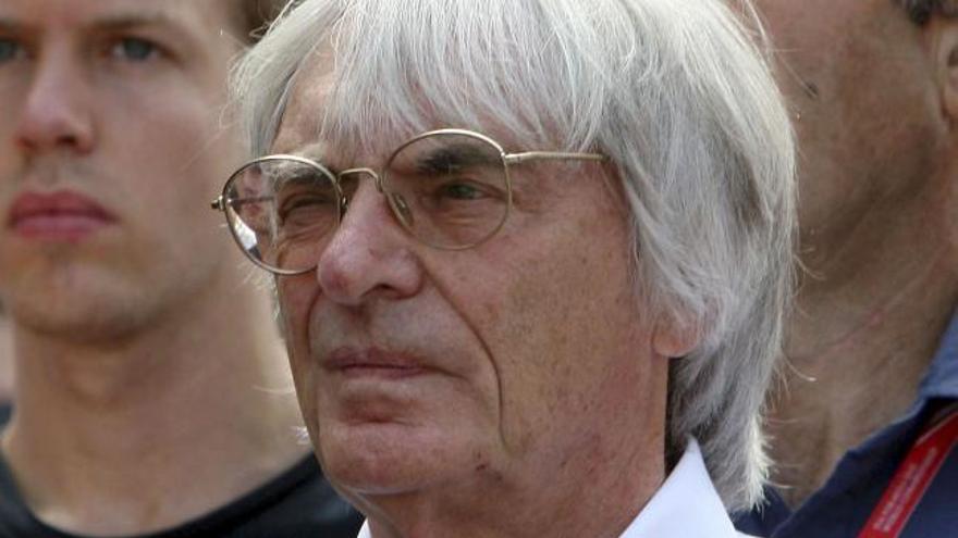 Bernie Ecclestone.