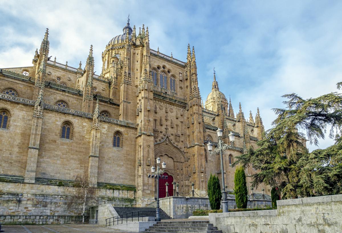 La Catedral Nueva de Salamanca es una de las más bonitas de España